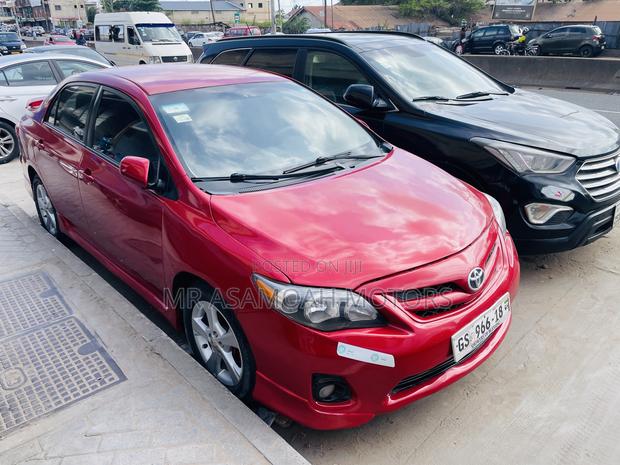 Toyota Corolla S 4dr Sedan (1.8L 4cyl 4A) 2012 Red