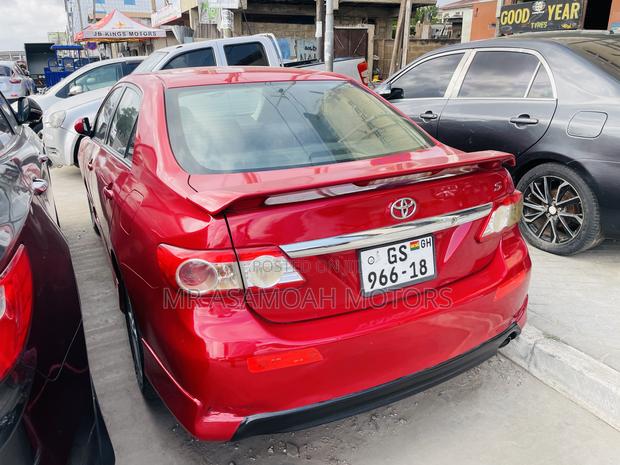 Toyota Corolla S 4dr Sedan (1.8L 4cyl 4A) 2012 Red