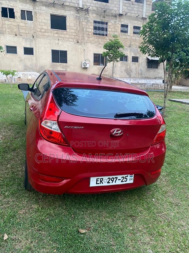 Hyundai Accent 2014 Red