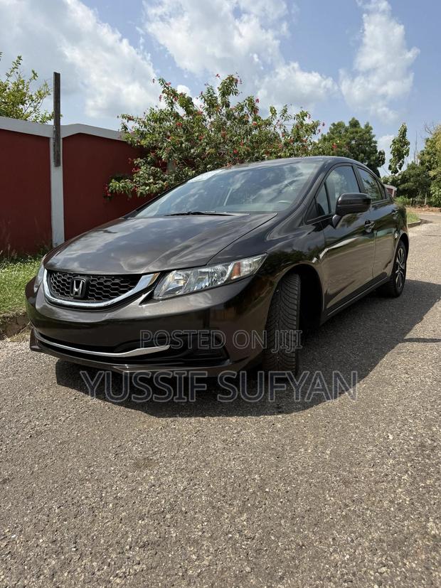 Honda Civic EX 4dr Sedan (1.8L 4cyl CVT) 2014 Maroon