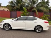 Kia Optima SXL Turbo Sedan (2.0 L 4cyl 6A) 2013 White for sale