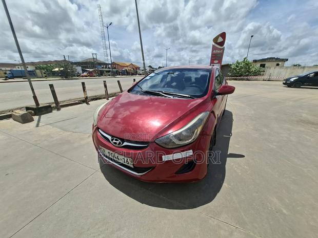 Hyundai Elantra 2013 Red