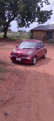Nissan March 2005 Red for sale