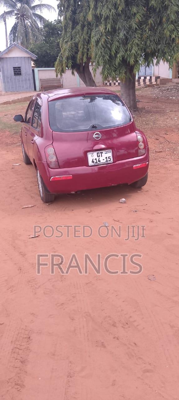 Nissan March 2005 Red