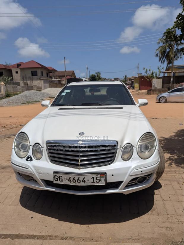 Mercedes-Benz E220 2007 White
