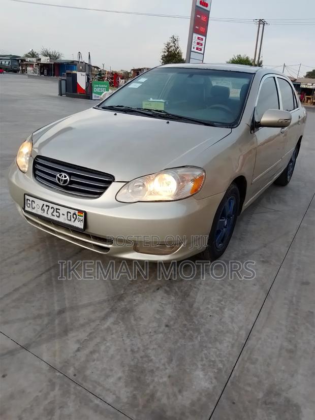 Toyota Corolla LE 2007 Gold
