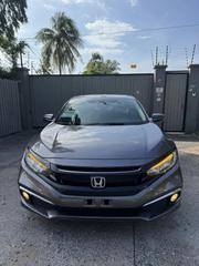 Honda Civic Touring Sedan 2019 Gray for sale