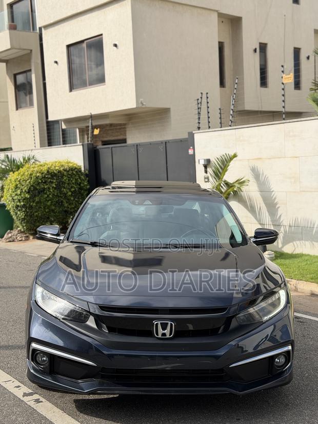 Honda Civic Touring Coupe 2020 Blue