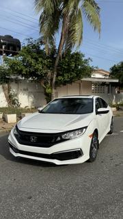 Honda Civic EX Sedan 2019 White for sale