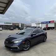 Honda Civic EX Sedan 2019 Blue for sale