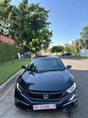 Honda Civic Touring Sedan 2020 Gray for sale