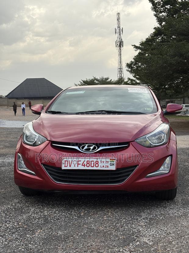 Hyundai Elantra Value Edition Sedan FWD (1.8L 4cyl 6A) 2016 Red
