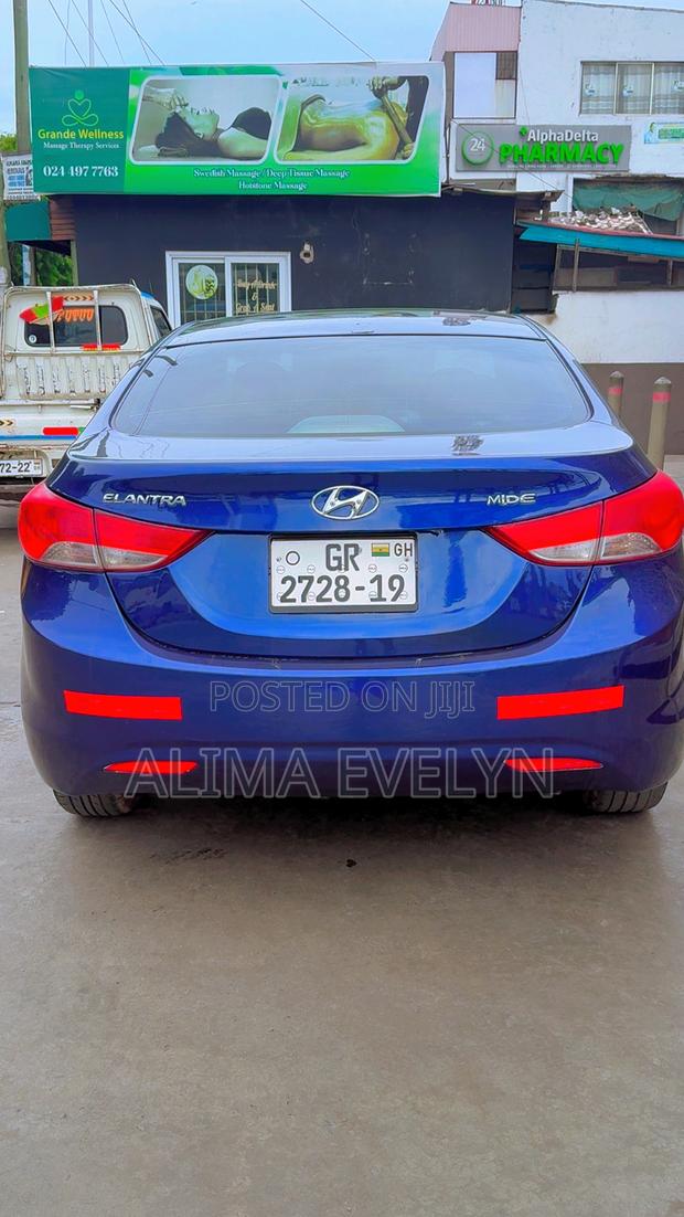 Hyundai Elantra GLS Automatic 2011 Blue