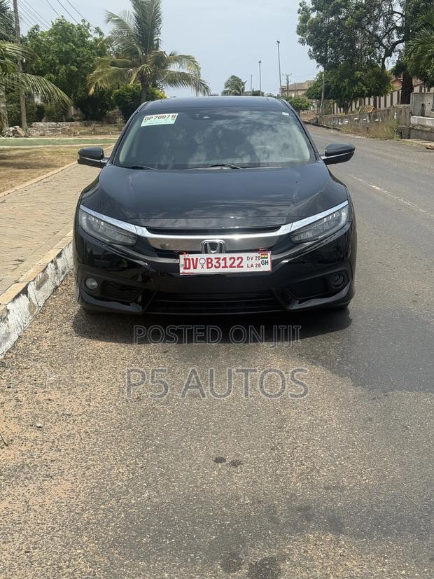 Honda Civic Touring 4dr Sedan (1.5L 4cyl) 2016 Matt Black