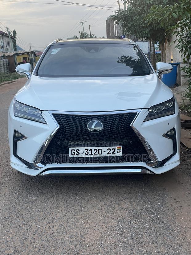 Lexus RX 350 F Sport AWD 2018 White