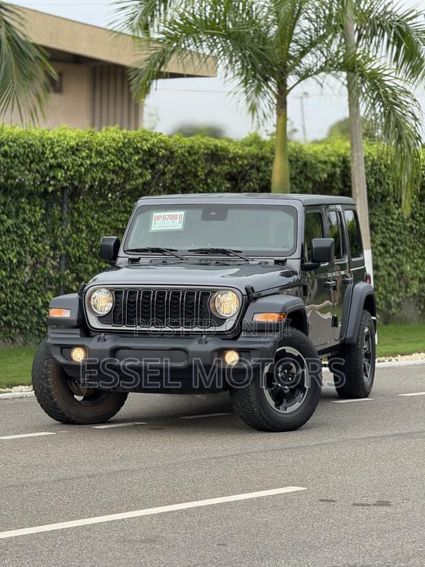 Jeep Wrangler Sport 4 Door 4x4 RHD 2024 Black