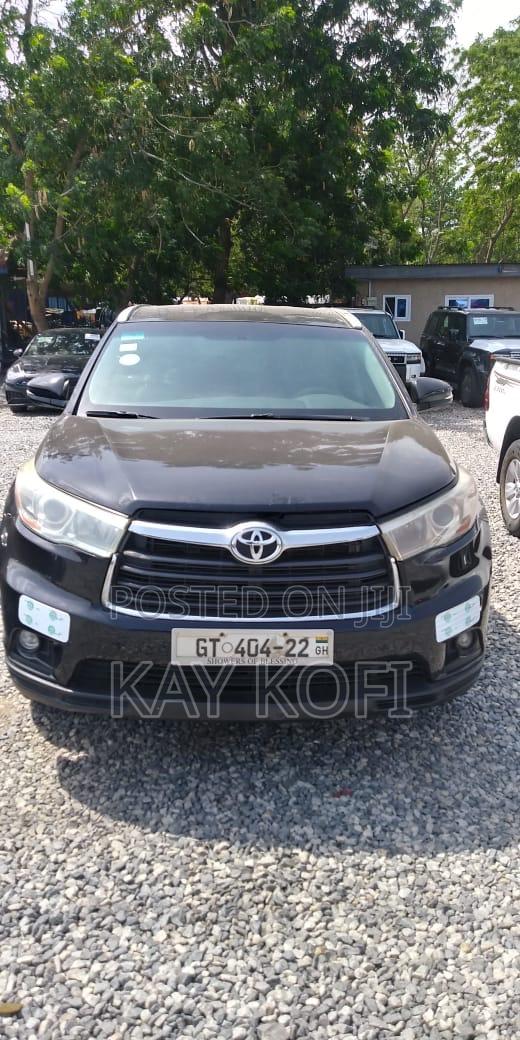 Toyota Highlander LE V6 4x4 (3.5L 6cyl 6A) 2016 Black
