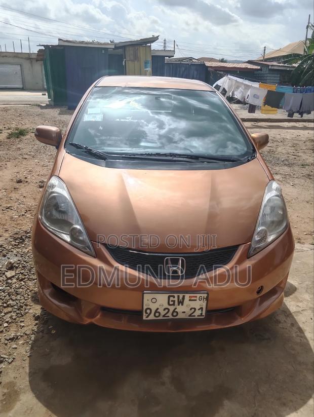Honda Fit Sport 2011 Orange