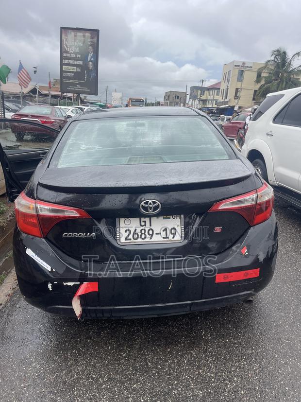 Toyota Corolla S 4dr Sedan (1.8L 4cyl CVT) 2016 Black