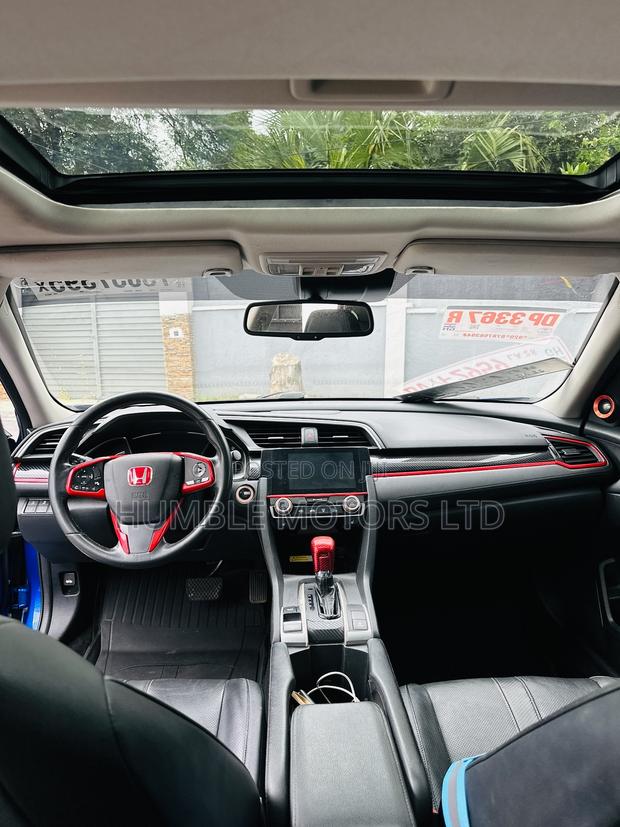 Honda Civic Touring Coupe 2018 Blue