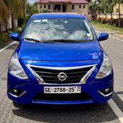 Nissan Versa 1.6 S 2017 Blue for sale