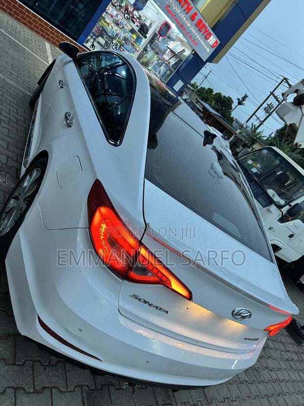 Hyundai Sonata Limited 2.0T 4dr Sedan (2.0L 4cyl Turbo 6A) 2015 White