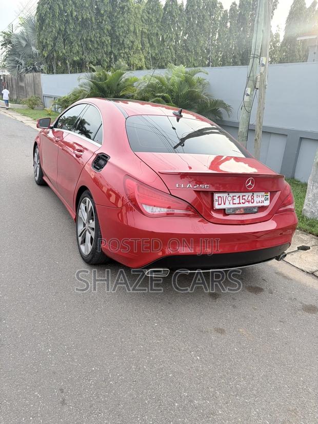 Mercedes-Benz CLA-Class CLA 250 4MATIC Sedan 2016 Red