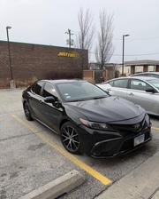 Toyota Camry SE 2021 Black for sale