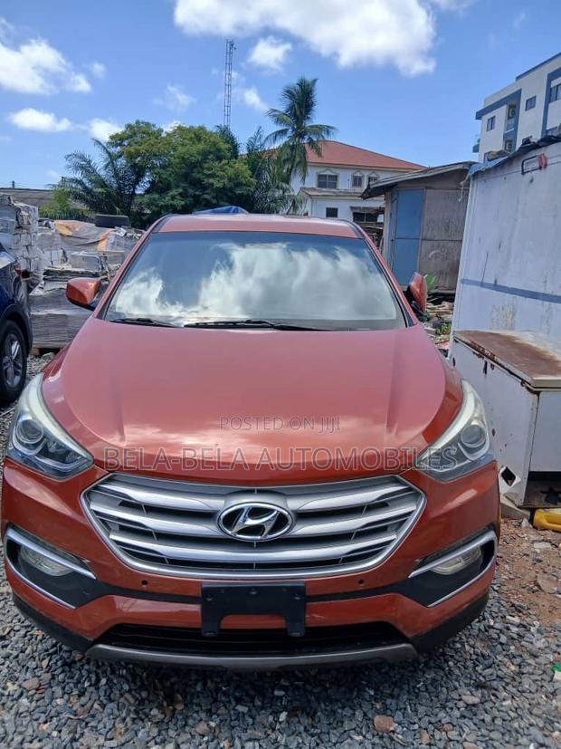 Hyundai Santa Fe SE AWD 2017 Orange
