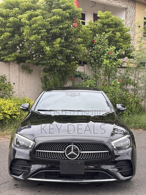 Mercedes-Benz E350 2021 Black