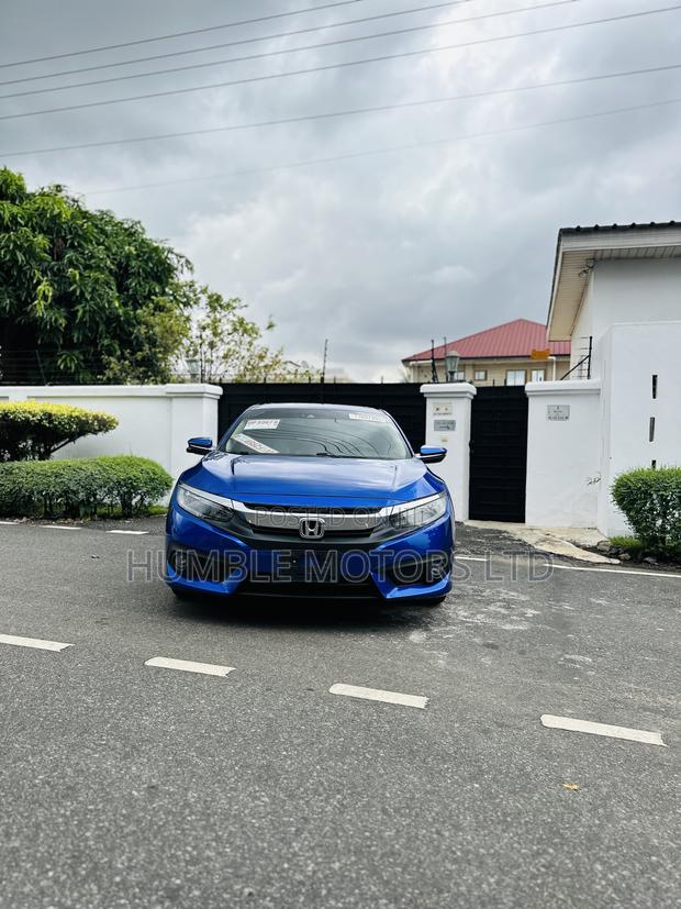 Honda Civic Touring Coupe 2018 Blue