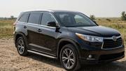 Toyota Highlander XLE 4x4 V6 (3.5L 6cyl 8A) 2017 Black for sale