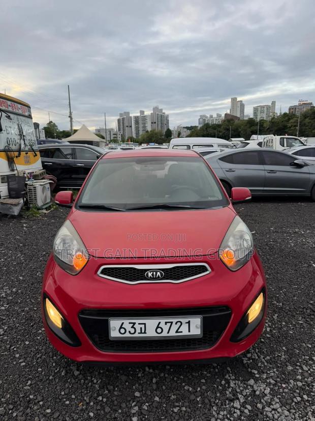 Kia Morning 2014 Red