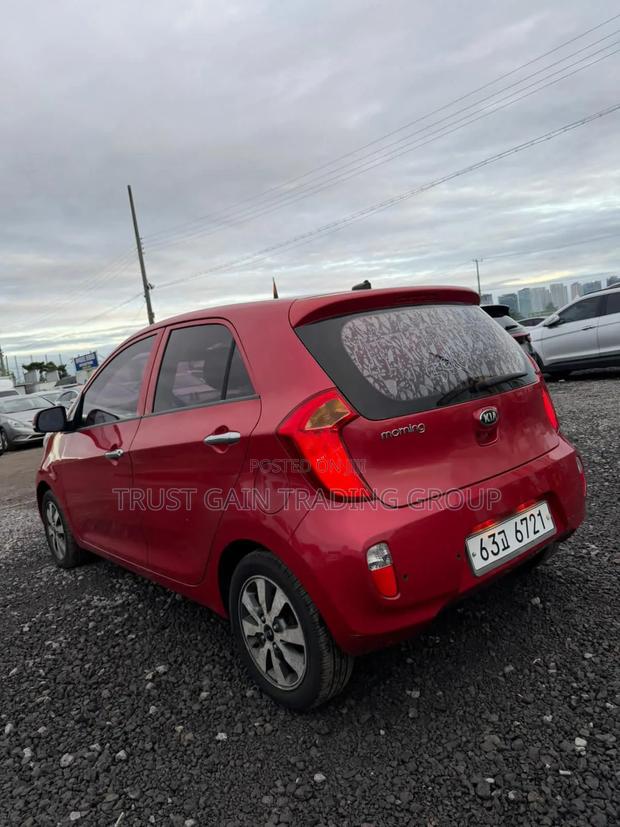 Kia Morning 2014 Red