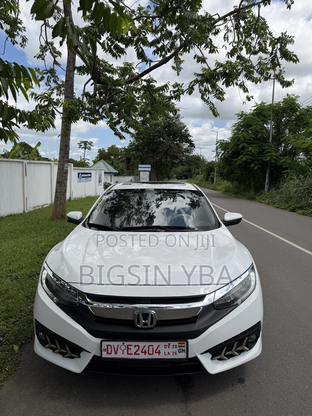 Honda Civic LX 4dr Sedan (2.0L 4cyl) 2016 White