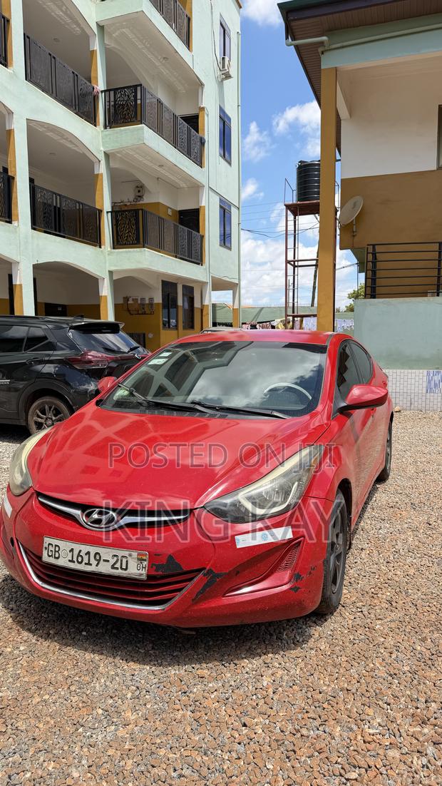 Hyundai Elantra GLS Automatic 2012 Red