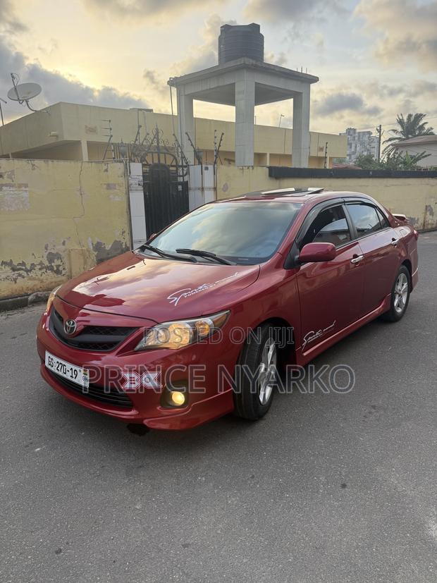 Toyota Corolla S 4dr Sedan (1.8L 4cyl 4A) 2013 Red