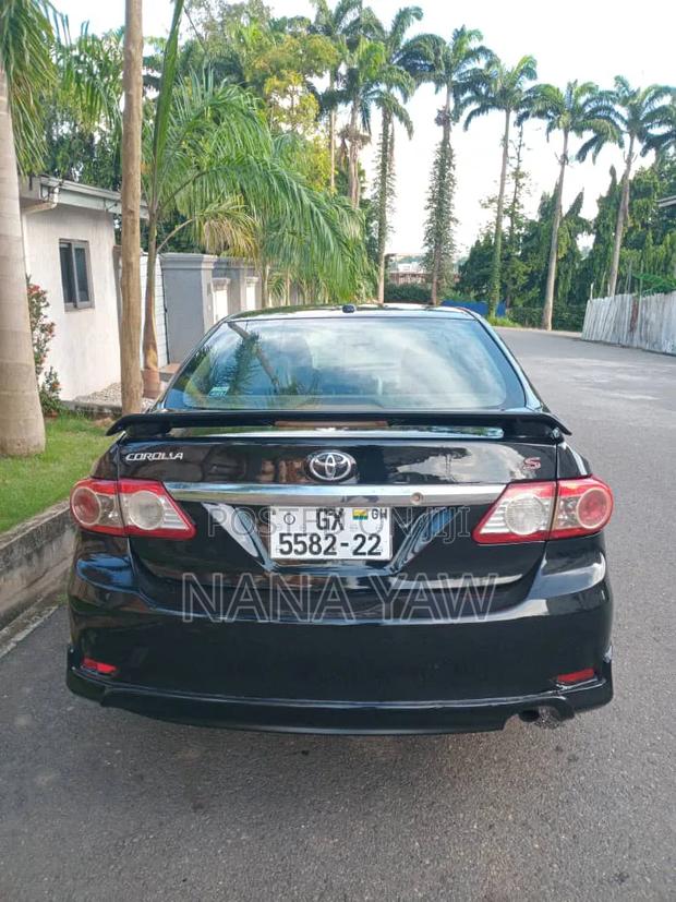 Toyota Corolla S 4dr Sedan (1.8L 4cyl 4A) 2012 Black