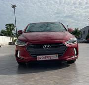 Hyundai Elantra Limited Sedan FWD (2.0L 4cyl 6A) 2017 Burgundy for sale