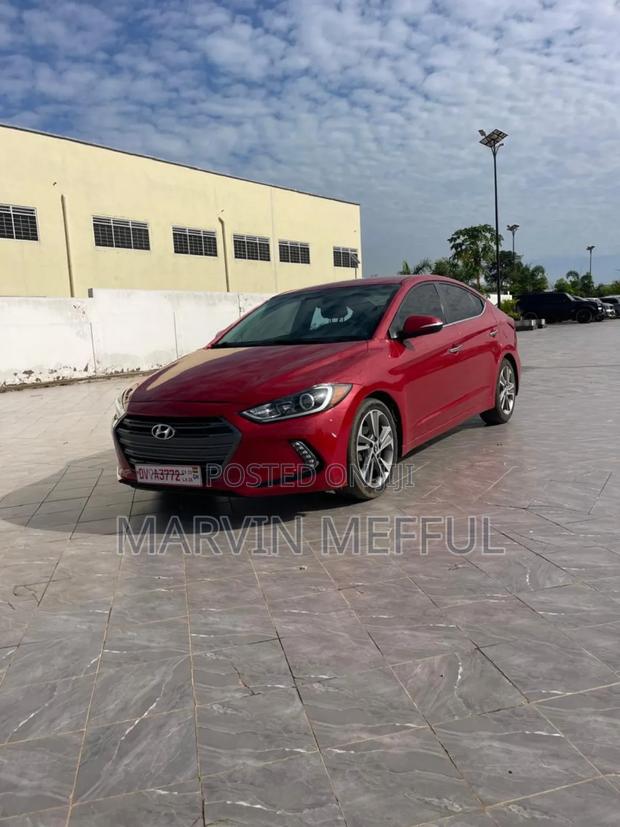 Hyundai Elantra Limited Sedan FWD (2.0L 4cyl 6A) 2017 Burgundy