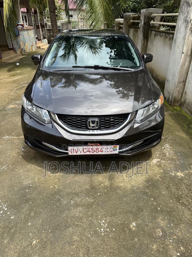 Honda Civic EX 4dr Sedan (1.8L 4cyl CVT) 2014 Gray