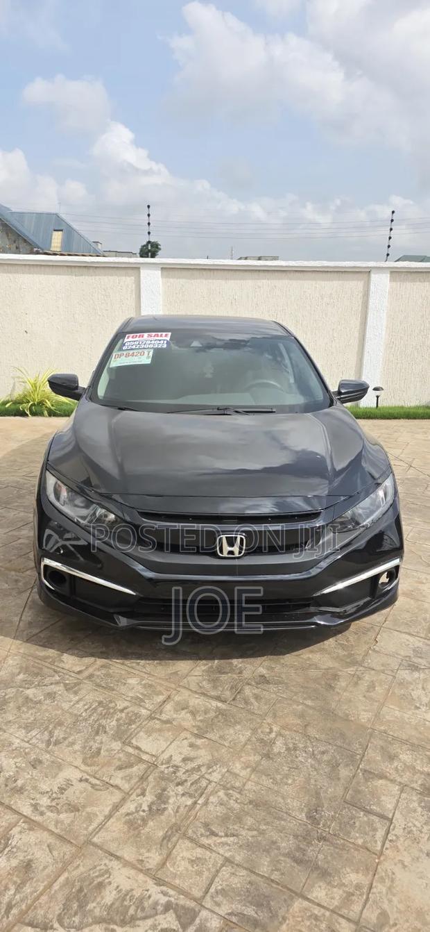 Honda Civic LX Sedan 2020 Black