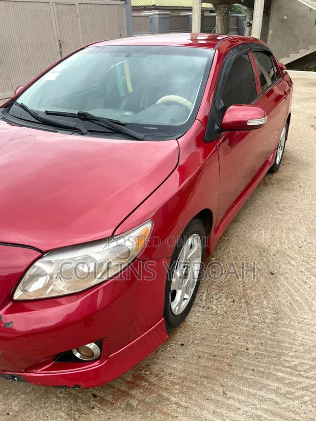 Toyota Corolla S 4dr Sedan (1.8L 4cyl 4A) 2009 Red