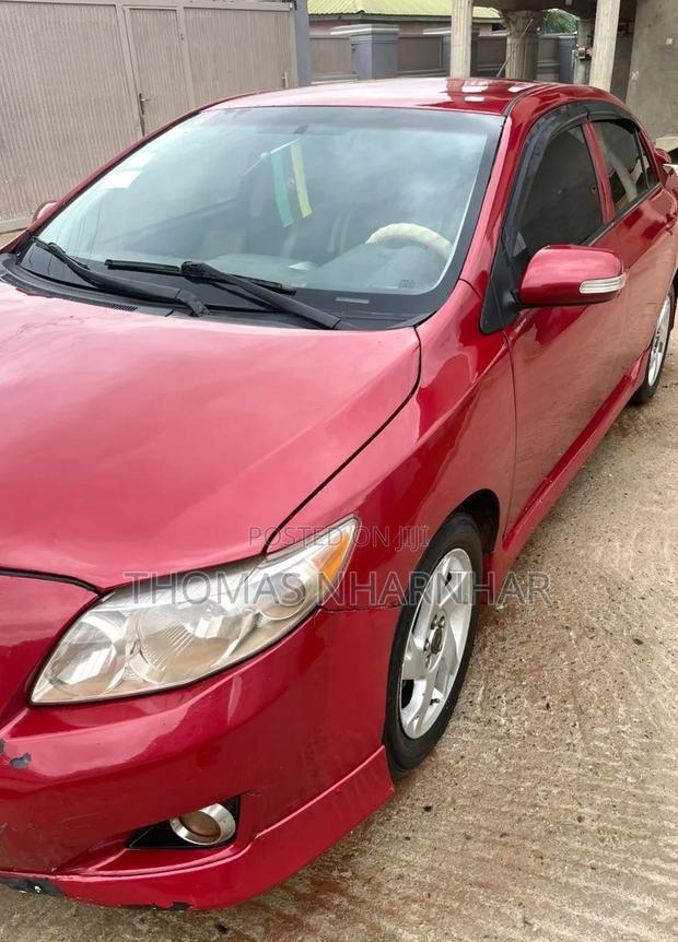 Toyota Corolla S 4dr Sedan (1.8L 4cyl 4A) 2009 Red