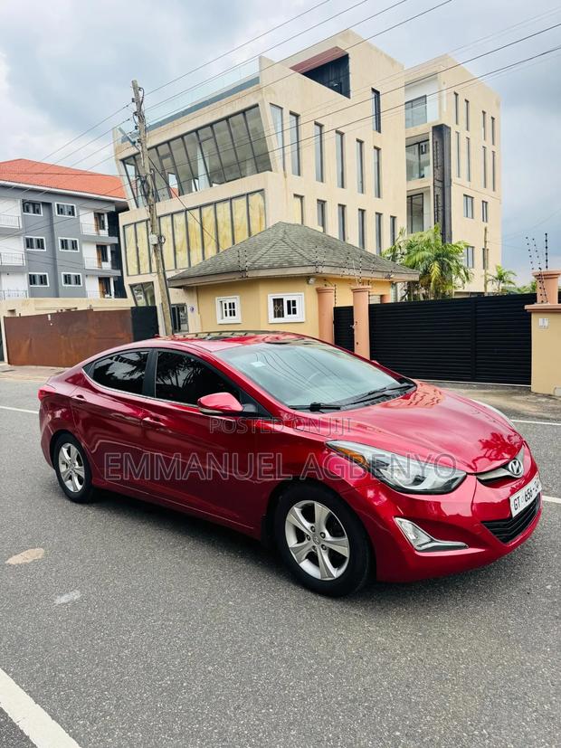 Hyundai Elantra SE 4dr Sedan (1.8L 4cyl 6M) 2015 Red