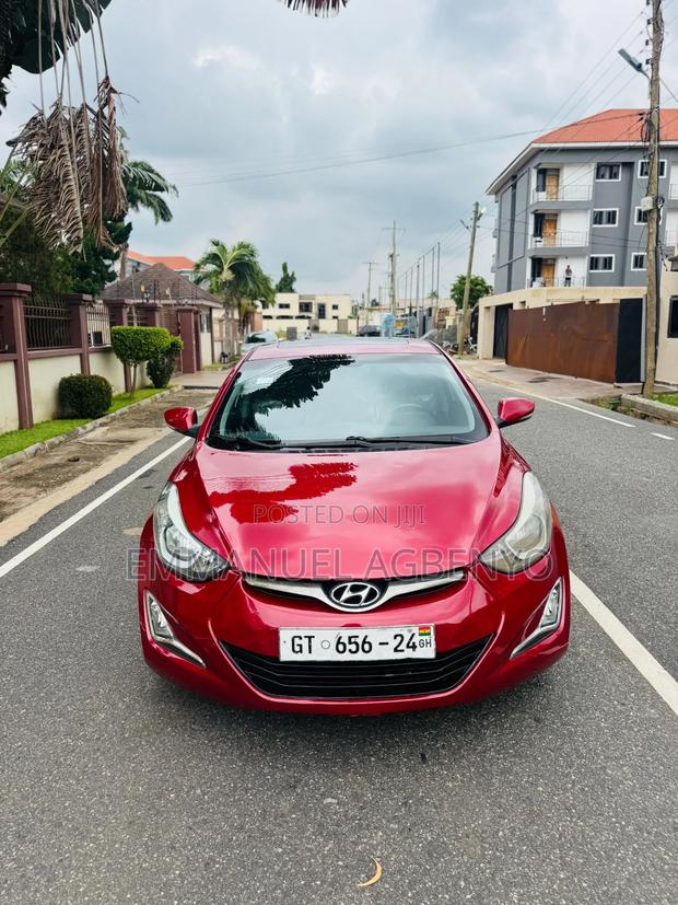 Hyundai Elantra SE 4dr Sedan (1.8L 4cyl 6M) 2015 Red