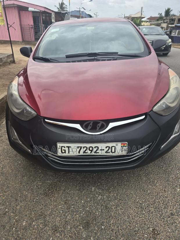 Hyundai Elantra GLS Sedan FWD (1.8L 4cyl 6A) 2013 Red