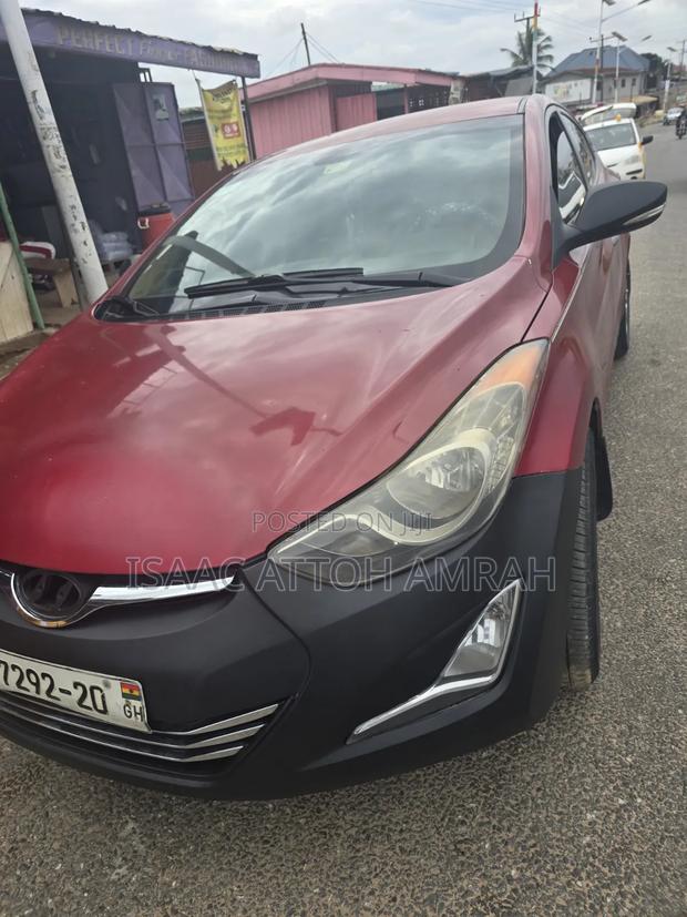 Hyundai Elantra GLS Sedan FWD (1.8L 4cyl 6A) 2013 Red