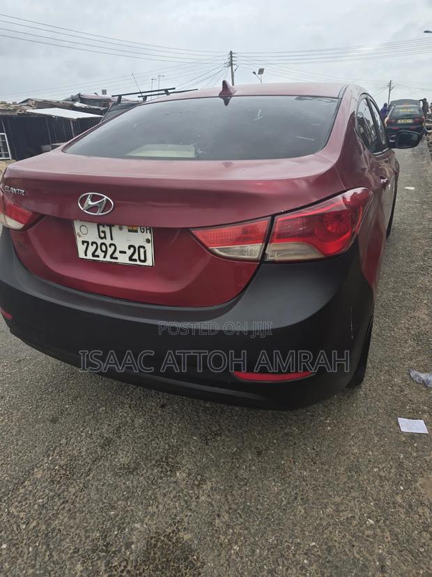 Hyundai Elantra GLS Sedan FWD (1.8L 4cyl 6A) 2013 Red