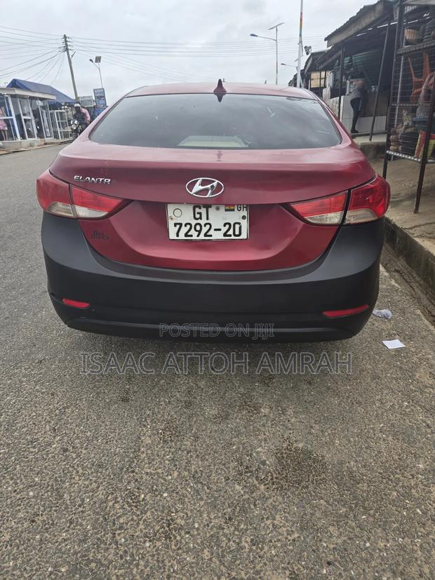 Hyundai Elantra GLS Sedan FWD (1.8L 4cyl 6A) 2013 Red